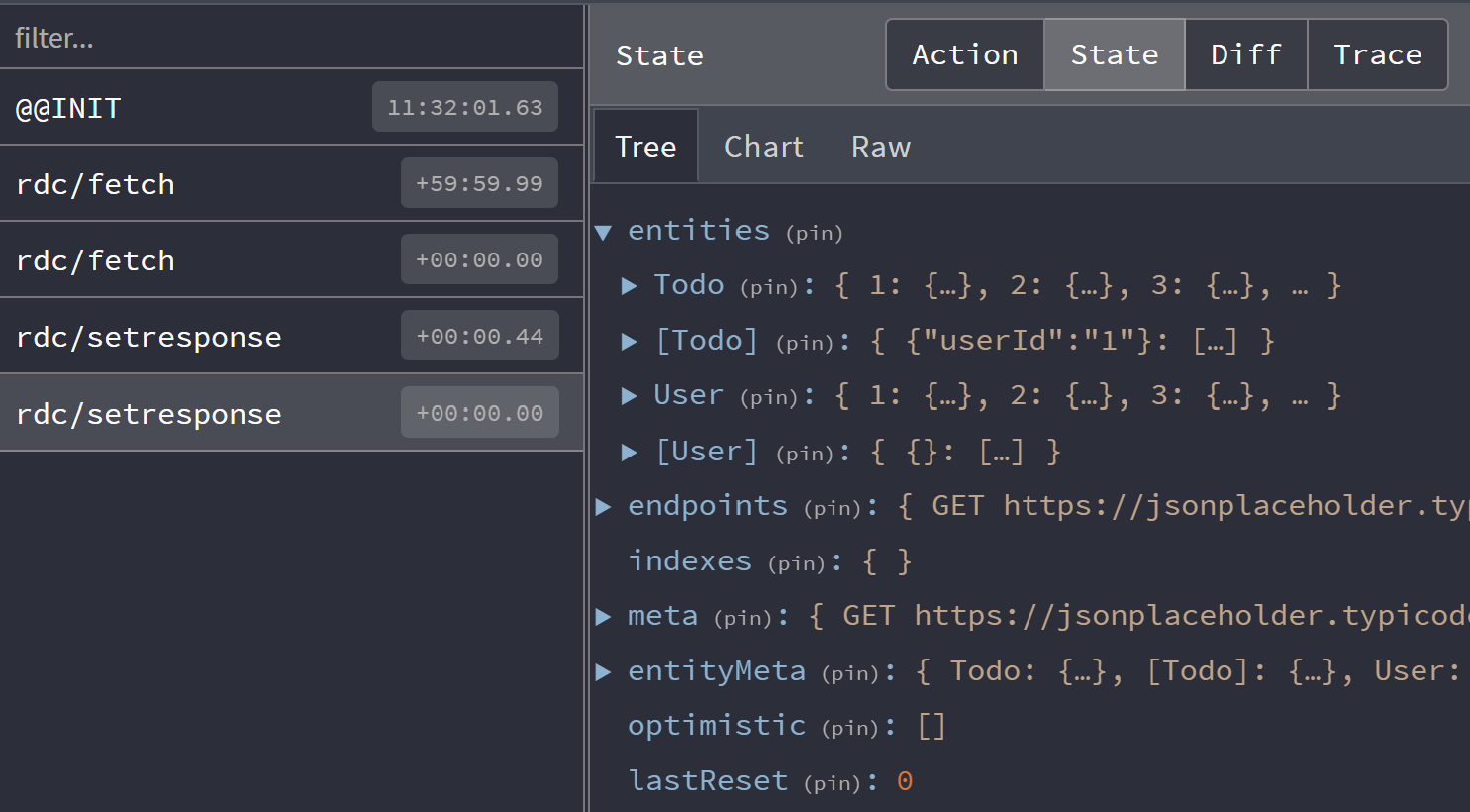 Dev tools 状态检查器